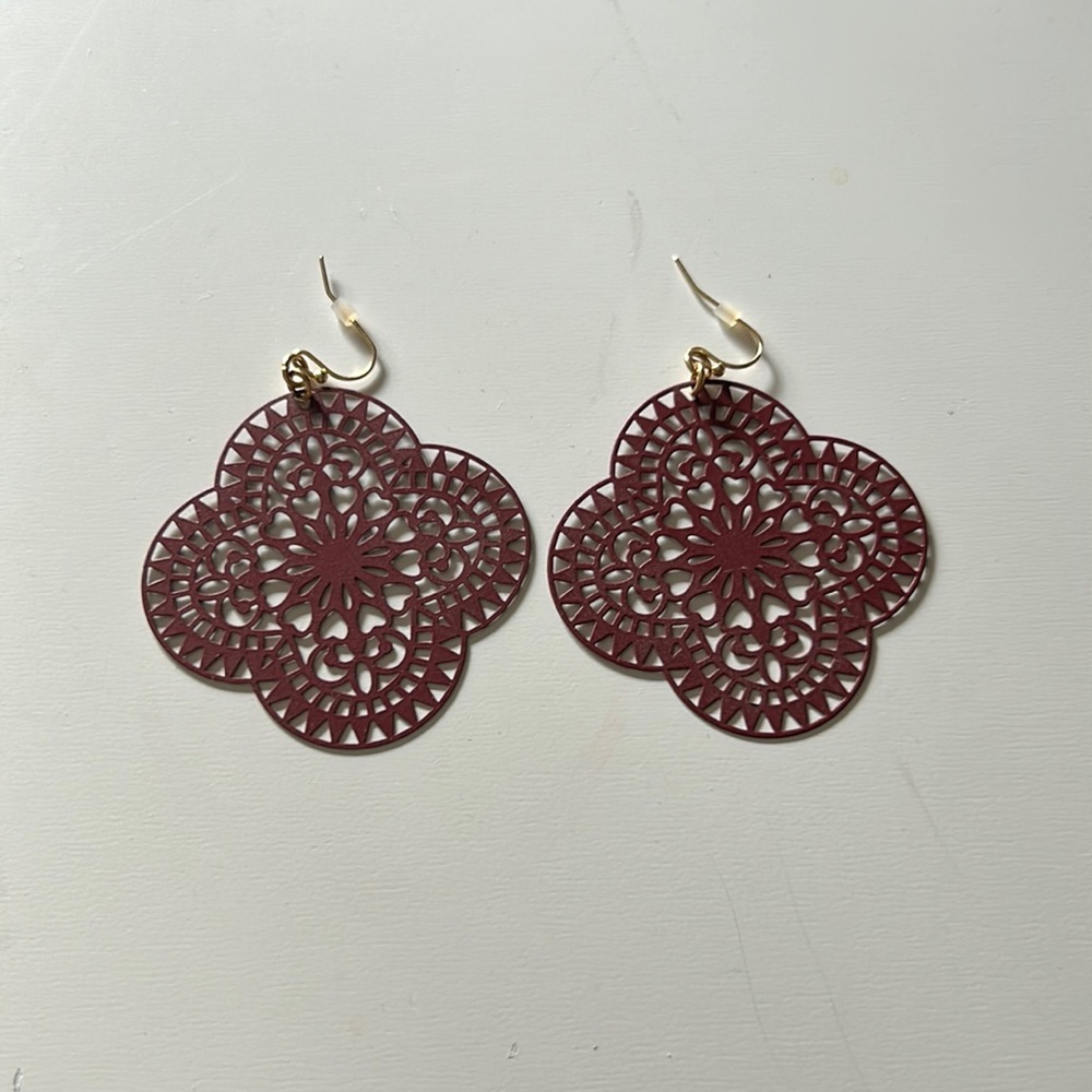 Laser Cut Earrings